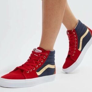 Captain Marvel Vans Sneakers